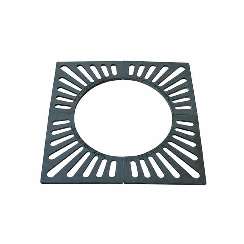 Grille d'arbre lumière carrée