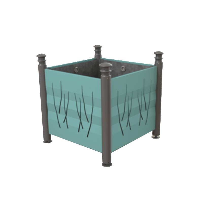 Jardinière Occitanie acier tête élégance