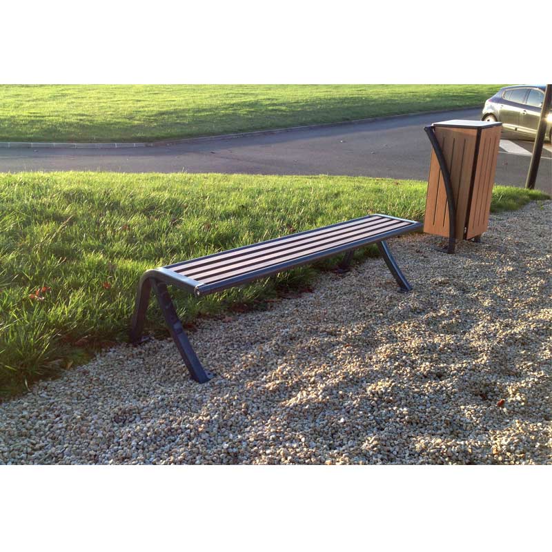 Banquette-Aquitaine Teck mobilier urbain 3