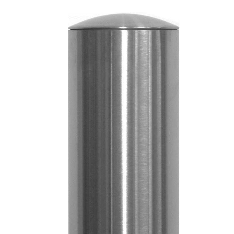 Potelet inox tête bombée