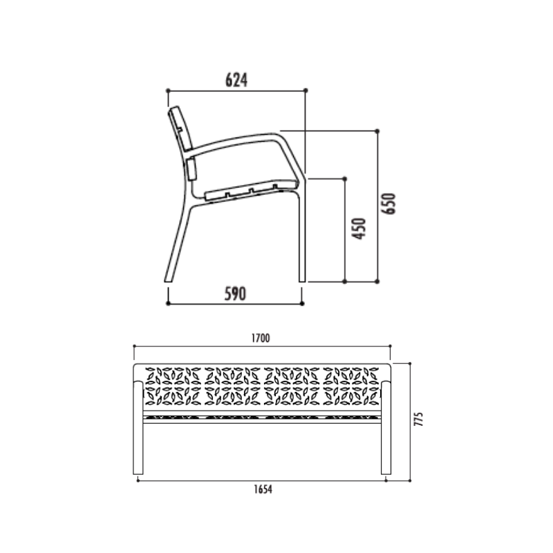 Banc-modo-fonte-dimensions-adzeo