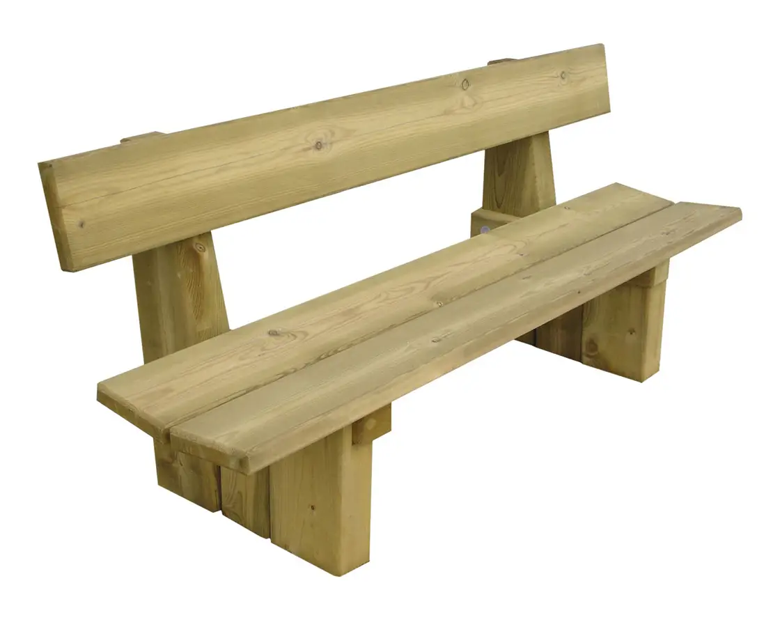 Banc Lille en bois résineux autoclave